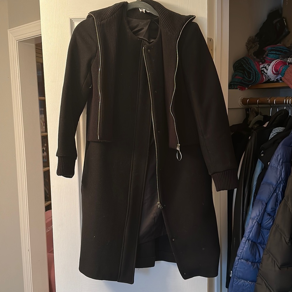 Sandro black coat